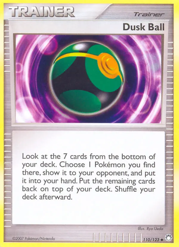 Dusk Ball Uncommon rarity Mysterious Treasures Pokémon card price — $5.20