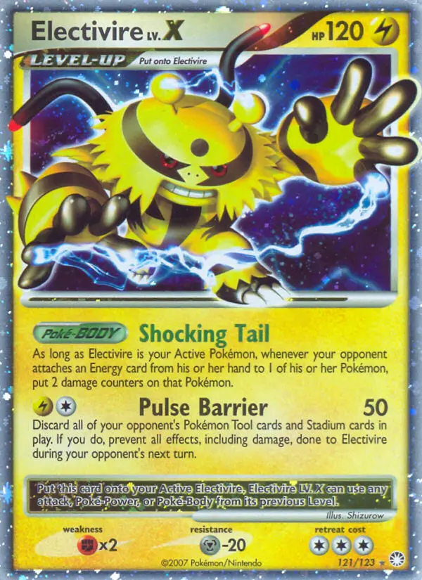 Electivire Holo Rare rarity Mysterious Treasures Pokémon card price — $63.06