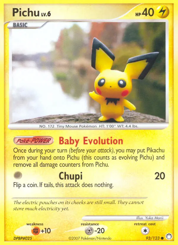 Pichu Common rarity Mysterious Treasures Pokémon card price — $41.77