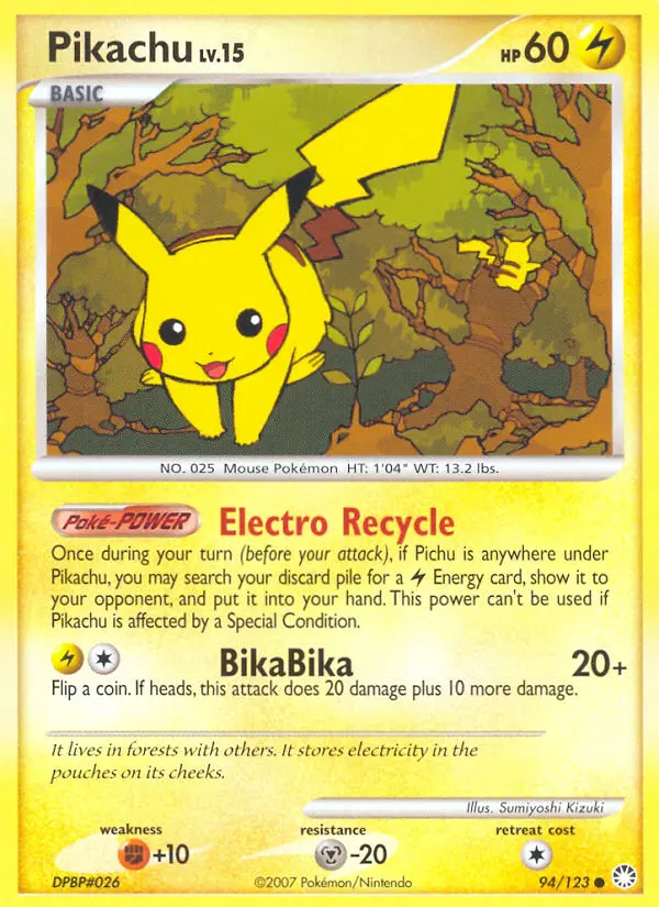 Pikachu Common rarity Mysterious Treasures Pokémon card price — $43.99