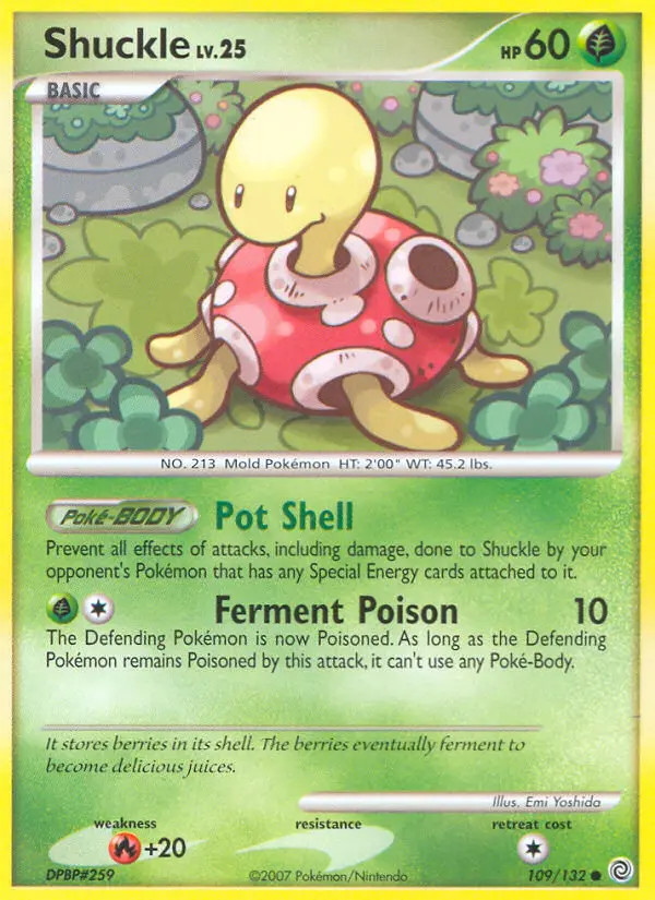 Shuckle Common rarity Secret Wonders Pokémon card price — $17.98