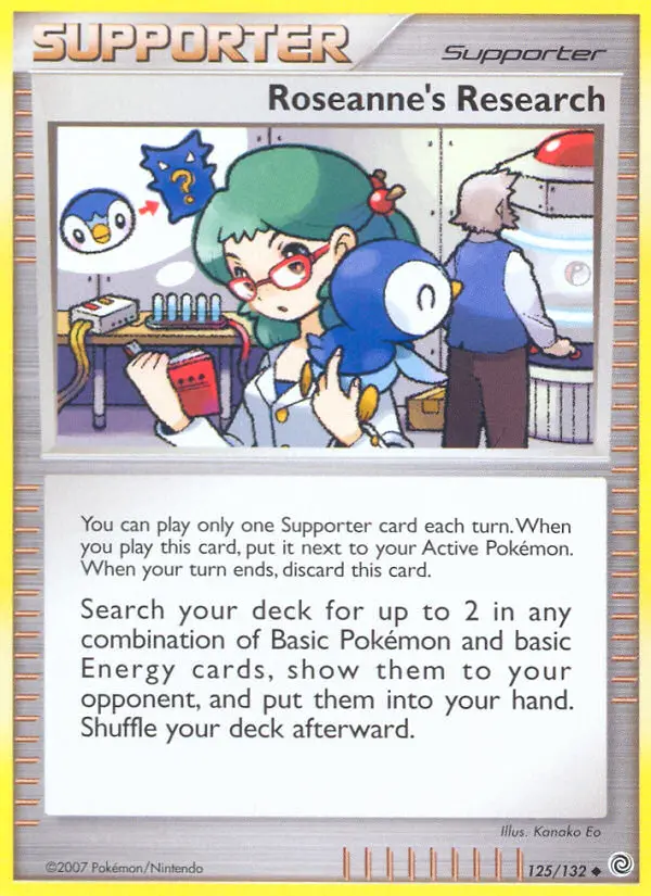 Roseanne's Research Uncommon rarity Secret Wonders Pokémon card price — $10.13