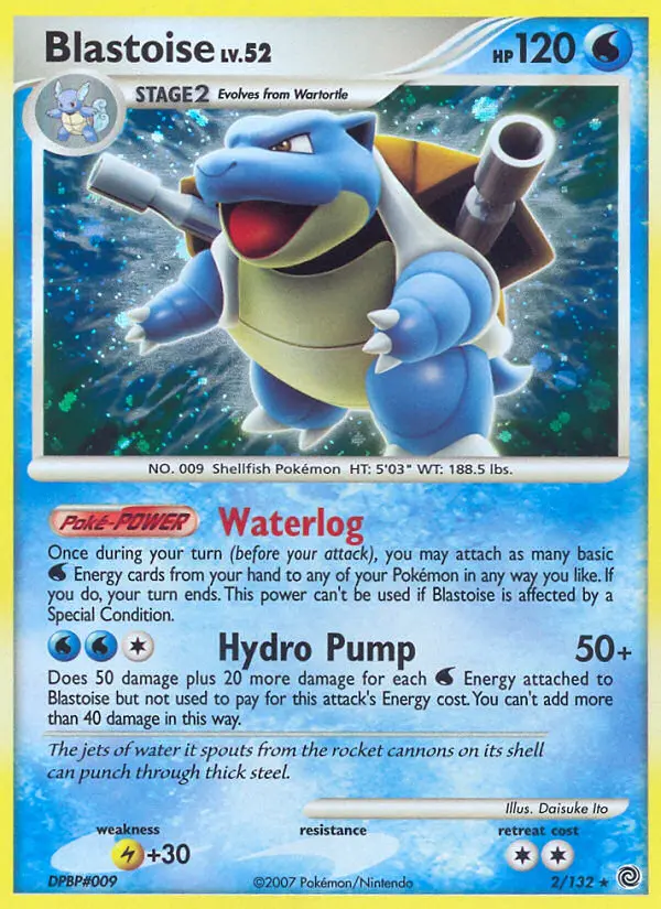 Blastoise Holo Rare rarity Secret Wonders Pokémon card price — $98.02