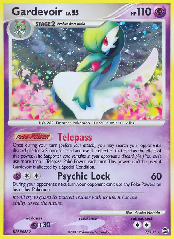 Gardevoir Holo Rare rarity Secret Wonders Pokémon card price — $60.09