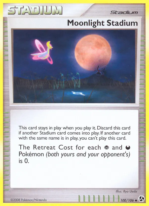 Moonlight Stadium Uncommon rarity Great Encounters Pokémon card price — $29.05