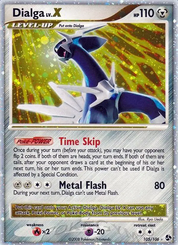 Dialga Holo Rare rarity Great Encounters Pokémon card price — $249.99