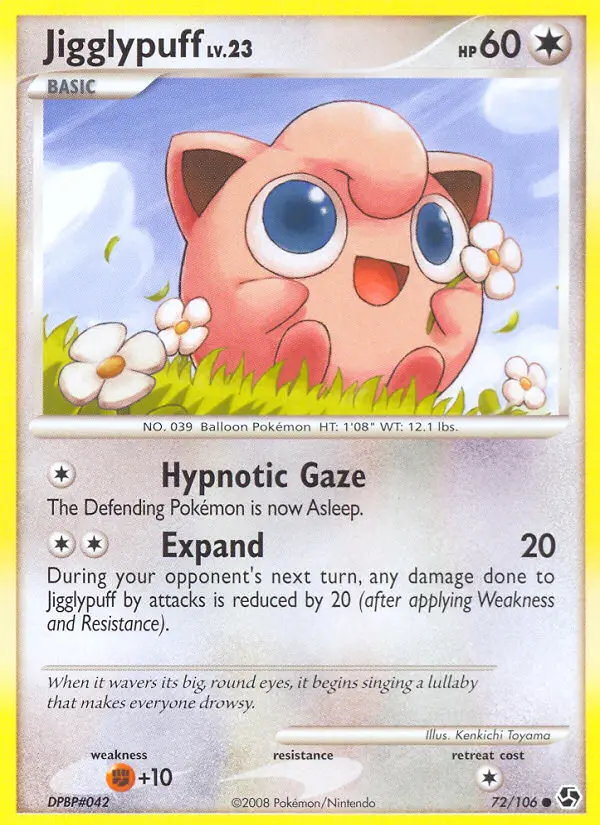 Jigglypuff Common rarity Great Encounters Pokémon card price — $18.71