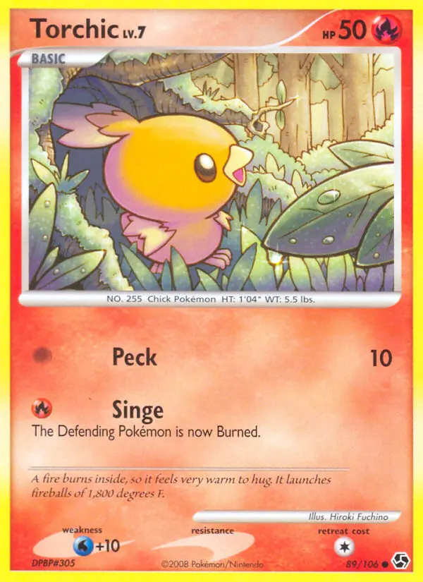 Torchic Common rarity Great Encounters Pokémon card price — $35.99