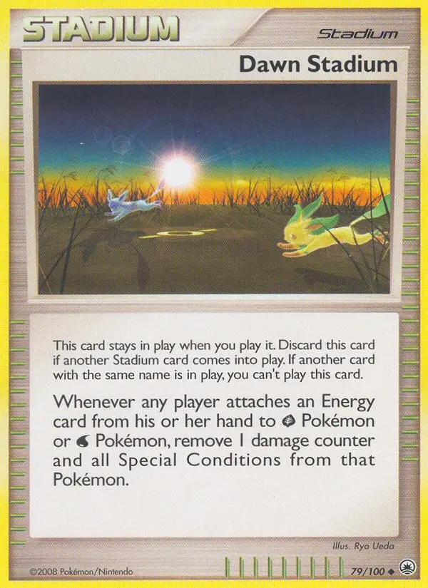 Dawn Stadium Uncommon rarity Majestic Dawn Pokémon card price — $49.99