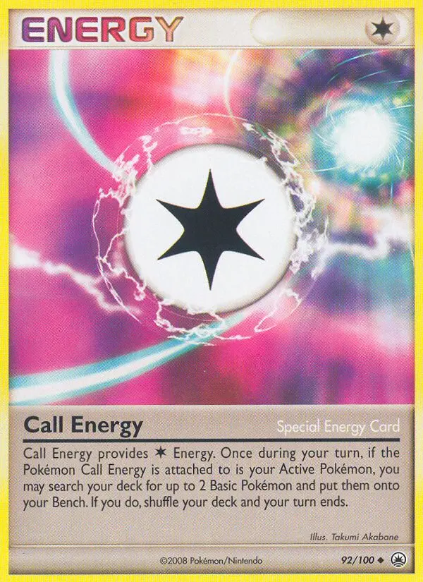 Call Energy Uncommon rarity Majestic Dawn Pokémon card price — $14.35
