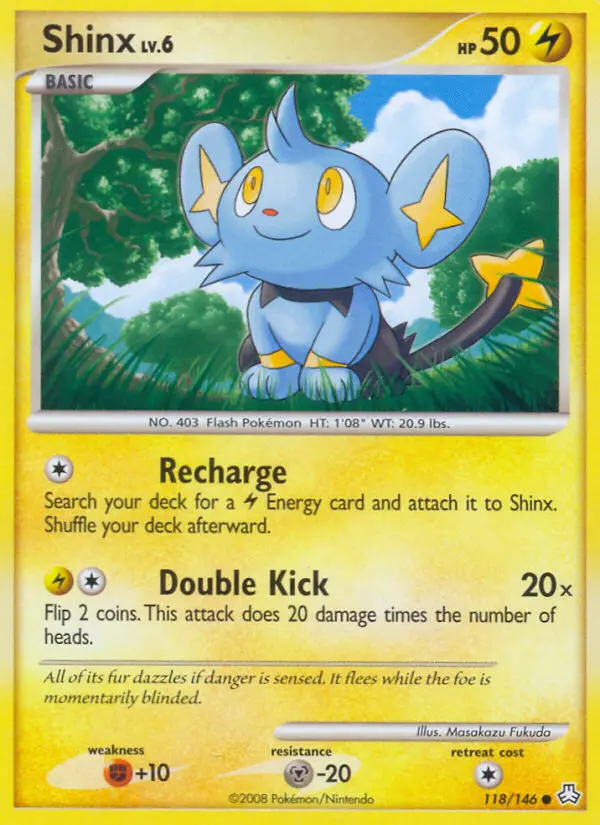 Shinx Common rarity Legends Awakened Pokémon card price — $19.27