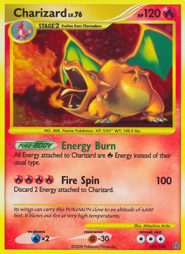 Charizard Secret Rare rarity Stormfront Pokémon card price — $668.75