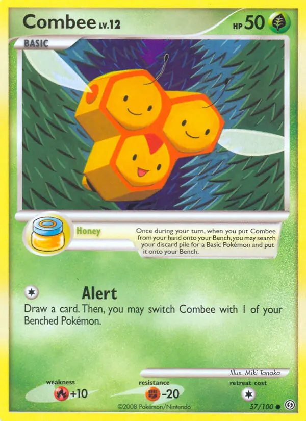 Combee Common rarity Stormfront Pokémon card price — $3.07
