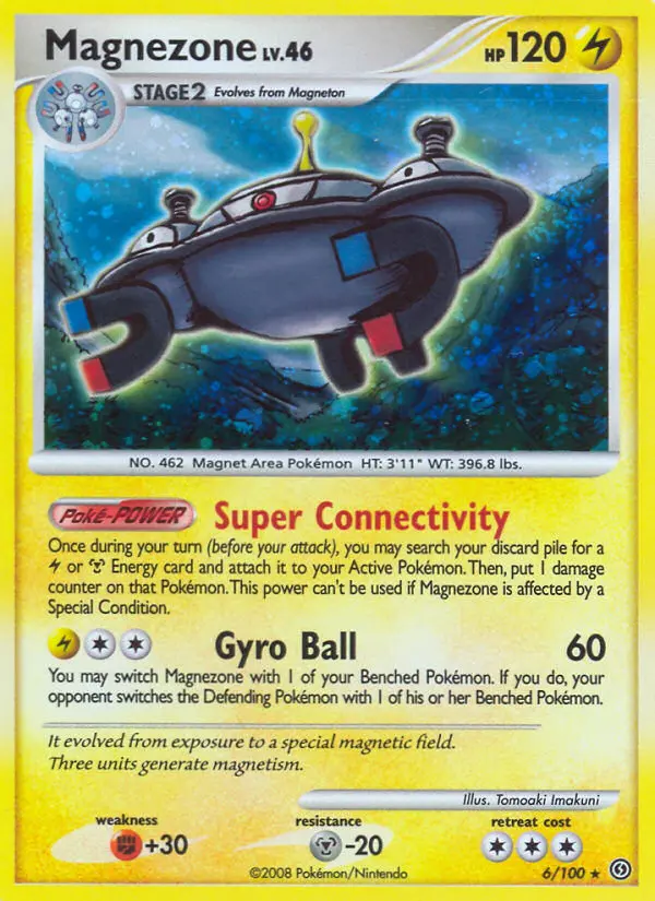 Magnezone Holo Rare rarity Stormfront Pokémon card price — $5.50