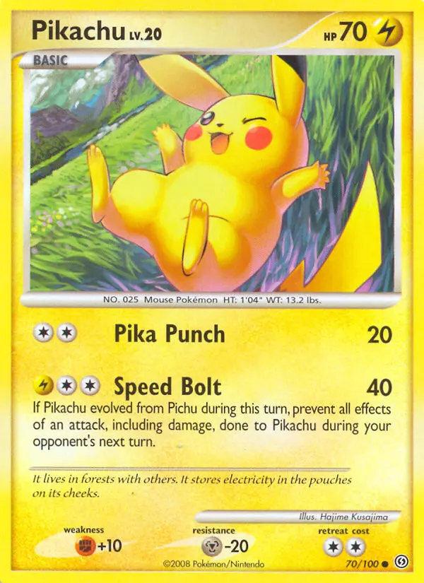 Pikachu Common rarity Stormfront Pokémon card price — $53.75