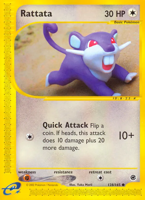 Rattata Common rarity Expedition Base Set Pokémon card price — $36.00