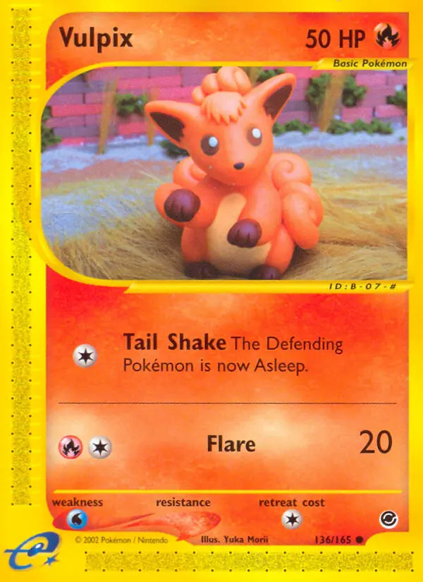 Vulpix Common rarity Expedition Base Set Pokémon card price — $72.99