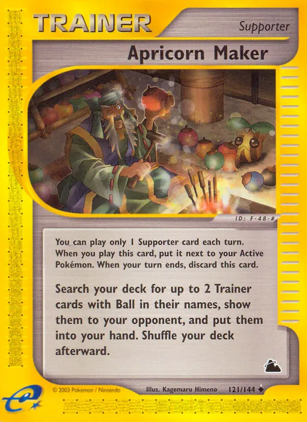 Apricorn Maker Uncommon rarity Skyridge Pokémon card price — $26.98