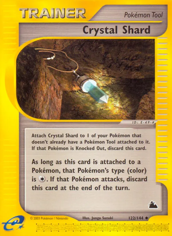 Crystal Shard Uncommon rarity Skyridge Pokémon card price — $24.95