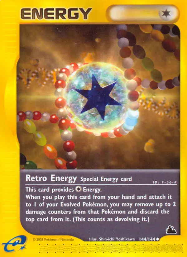 Retro Energy Uncommon rarity Skyridge Pokémon card price — $32.70