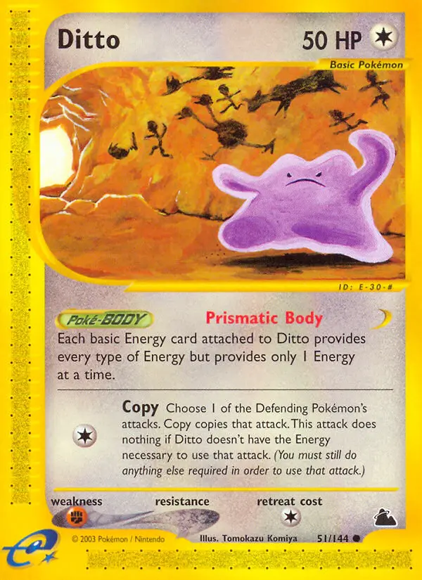 Ditto Common rarity Skyridge Pokémon card price — $299.00