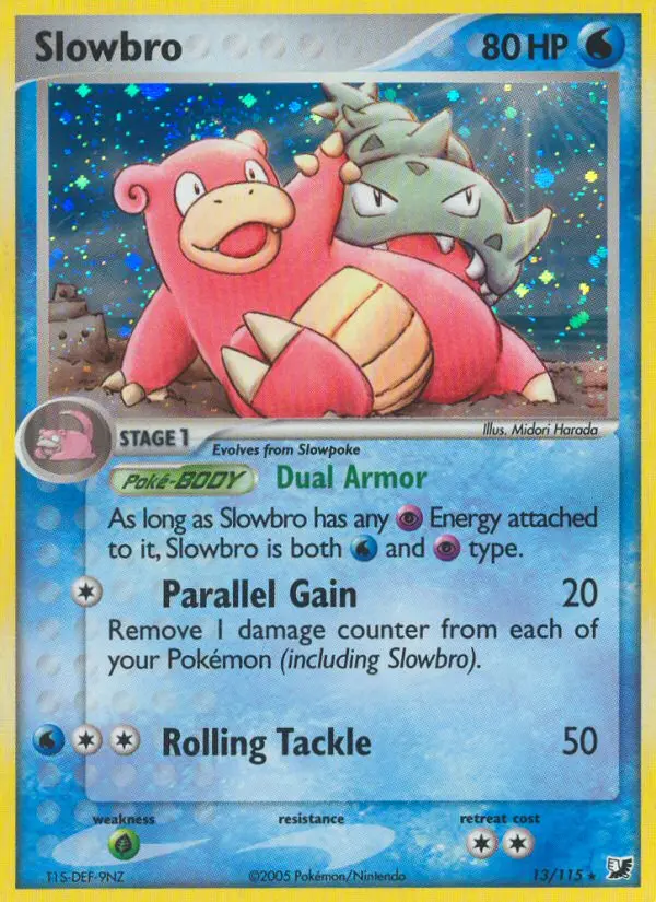 Slowbro Rare rarity Unseen Forces Pokémon card price — $46.99