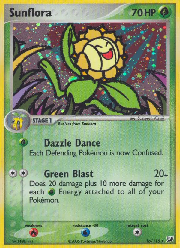 Sunflora Rare rarity Unseen Forces Pokémon card price — $28.33