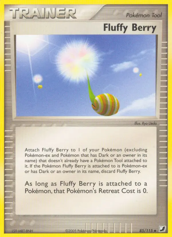 Fluffy Berry Uncommon rarity Unseen Forces Pokémon card price — $4.59