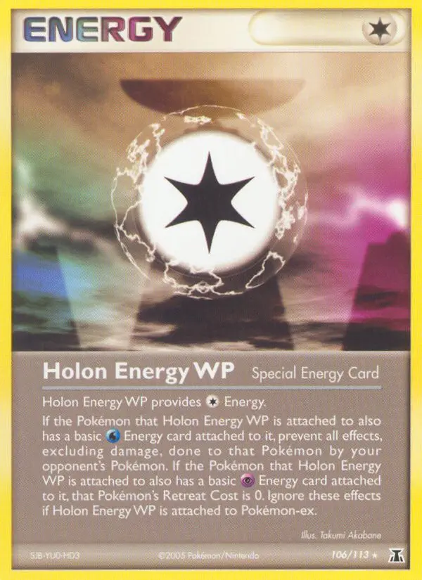 Holon Energy WP Rare rarity Delta Species Pokémon card price — $6.05