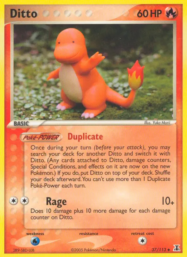 Ditto Uncommon rarity Delta Species Pokémon card price — $252.99