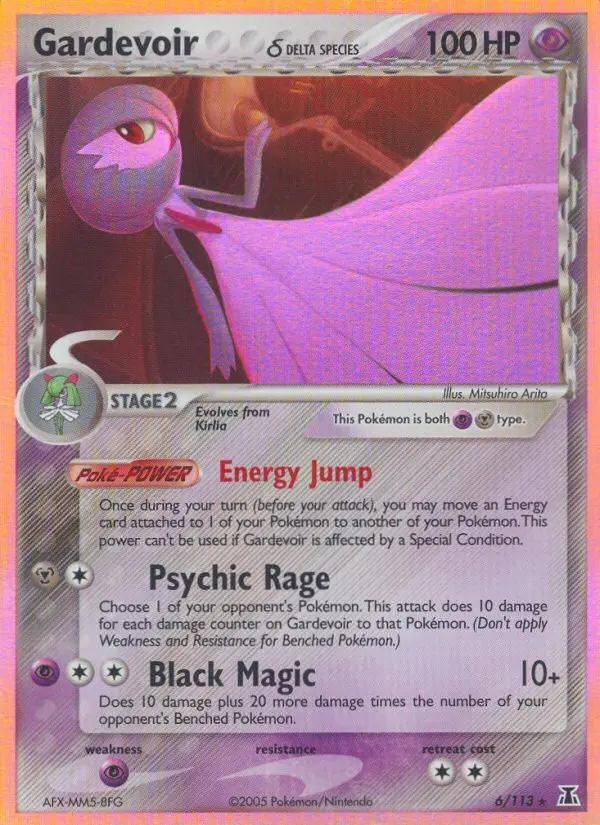 Gardevoir δ Rare rarity Delta Species Pokémon card price — $25.14