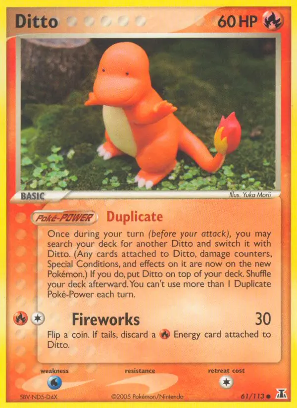 Ditto Common rarity Delta Species Pokémon card price — $199.99