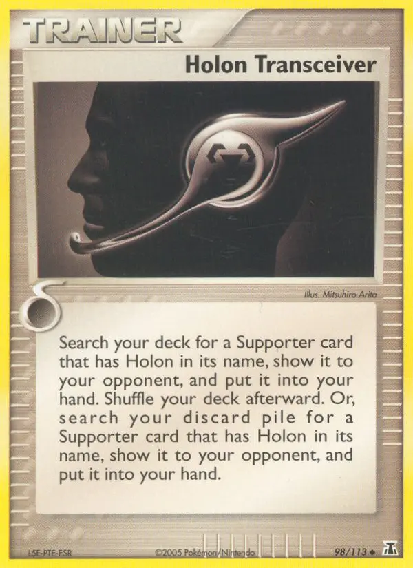 Holon Transceiver Uncommon rarity Delta Species Pokémon card price — $65.37