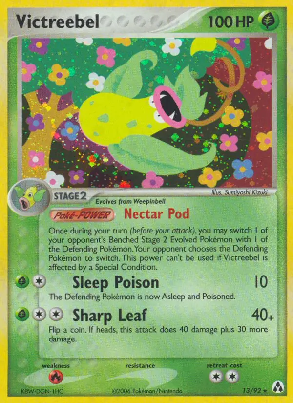Victreebel Rare rarity Legend Maker Pokémon card price — $46.80