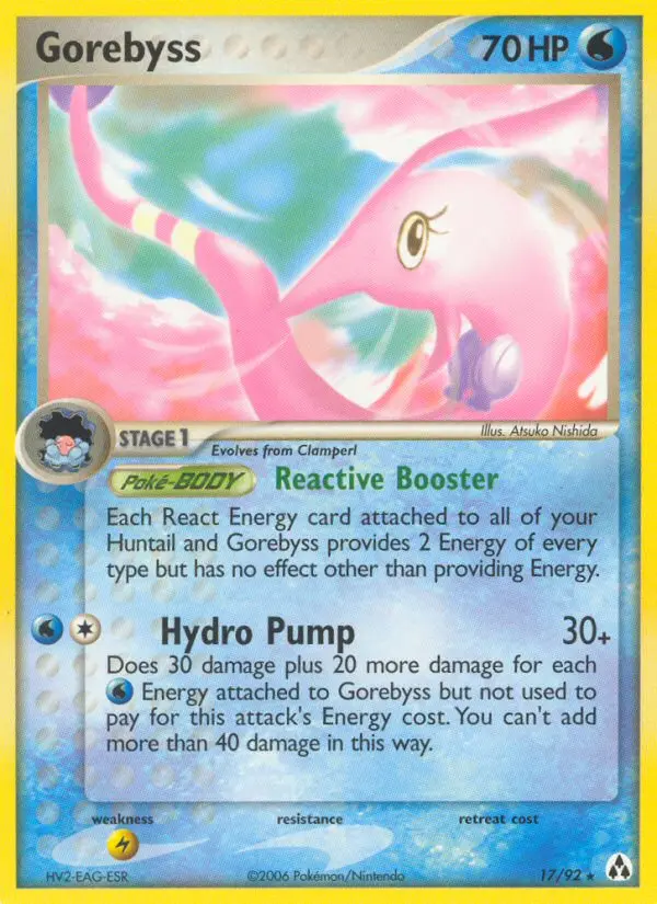 Gorebyss Rare rarity Legend Maker Pokémon card price — $25.43