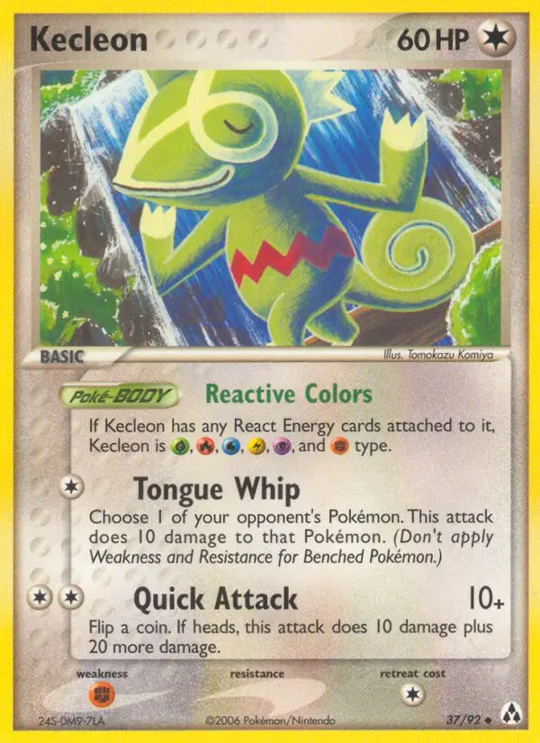 Kecleon Uncommon rarity Legend Maker Pokémon card price — $30.13