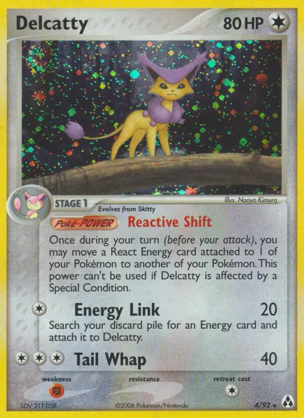 Delcatty Rare rarity Legend Maker Pokémon card price — $63.71