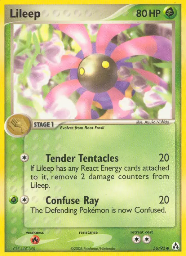 Lileep Common rarity Legend Maker Pokémon card price — $35.00