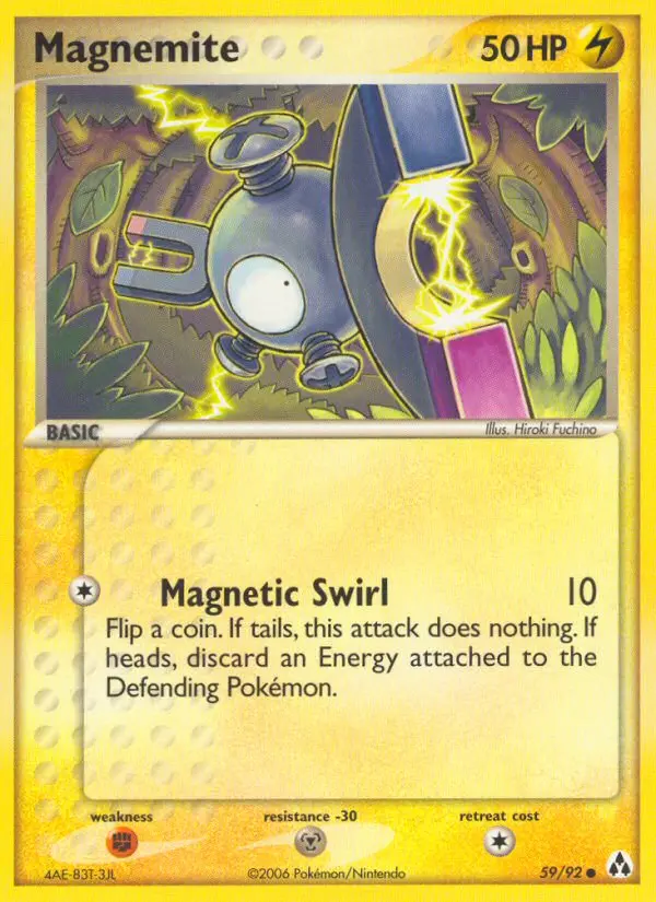 Magnemite Common rarity Legend Maker Pokémon card price — $16.86