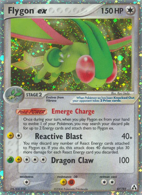 Flygon ex Rare rarity Legend Maker Pokémon card price — $167.12