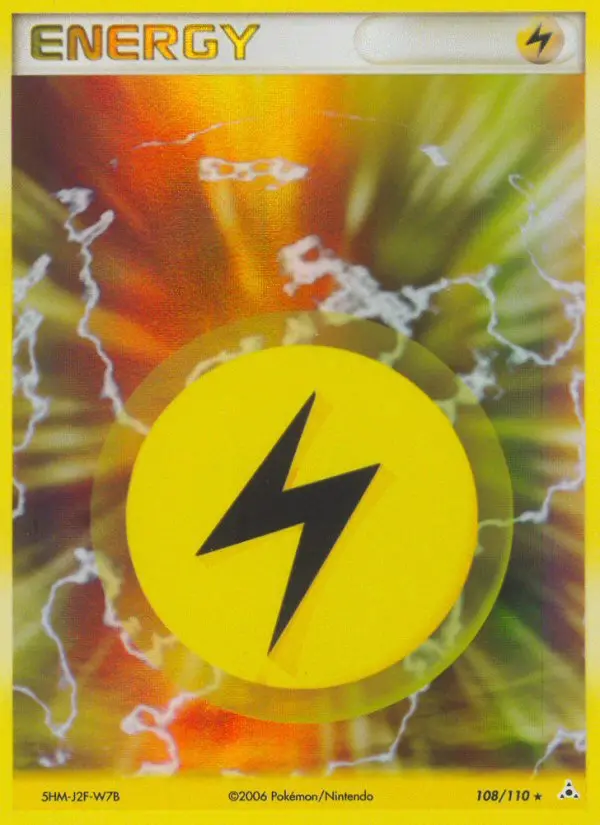 Lightning Energy Rare rarity Holon Phantoms Pokémon card price — $8.15