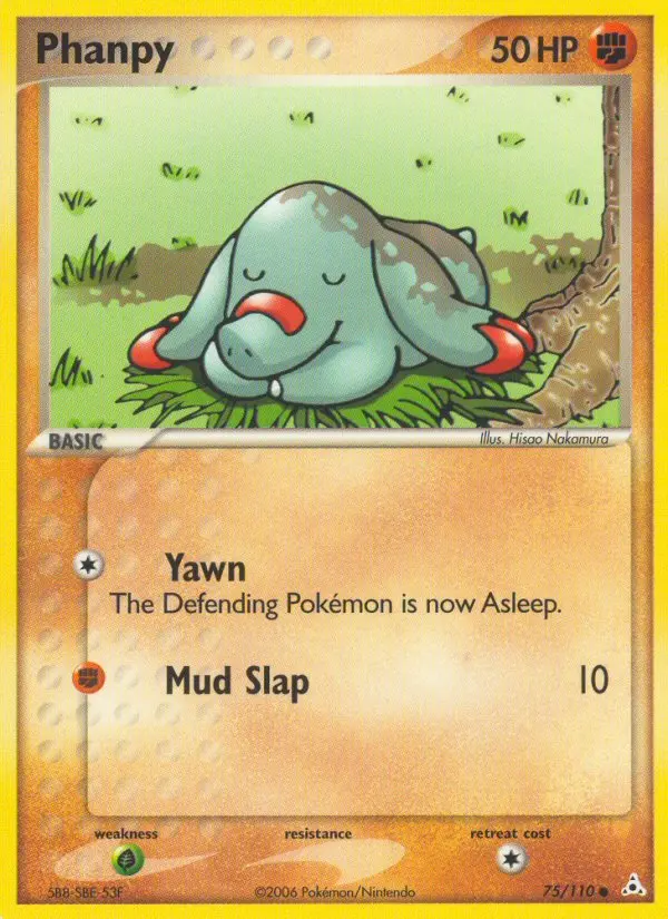 Phanpy Common rarity Holon Phantoms Pokémon card price — $21.45