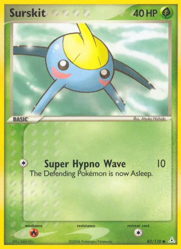 Surskit Common rarity Holon Phantoms Pokémon card price — $19.04