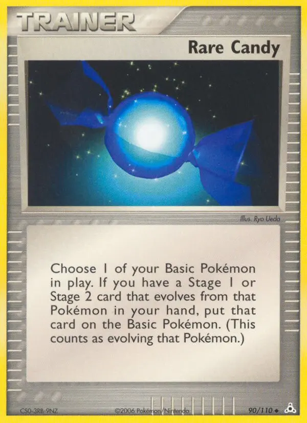 Rare Candy Uncommon rarity Holon Phantoms Pokémon card price — $69.66