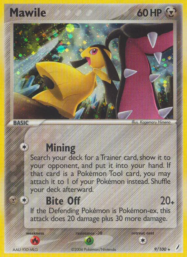 Mawile Rare rarity Crystal Guardians Pokémon card price — $41.99