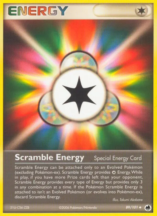Scramble Energy Uncommon rarity Dragon Frontiers Pokémon card price — $6.58