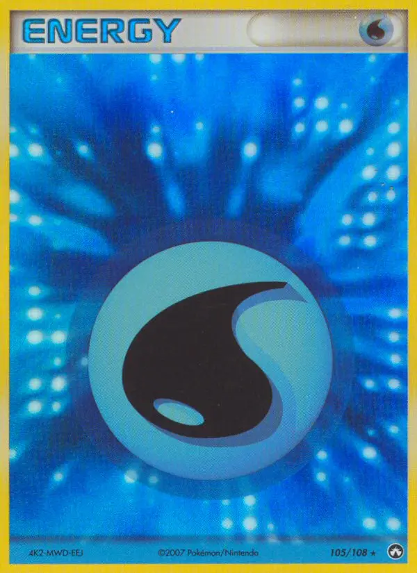 Water Energy Rare rarity Power Keepers Pokémon card price — $5.65