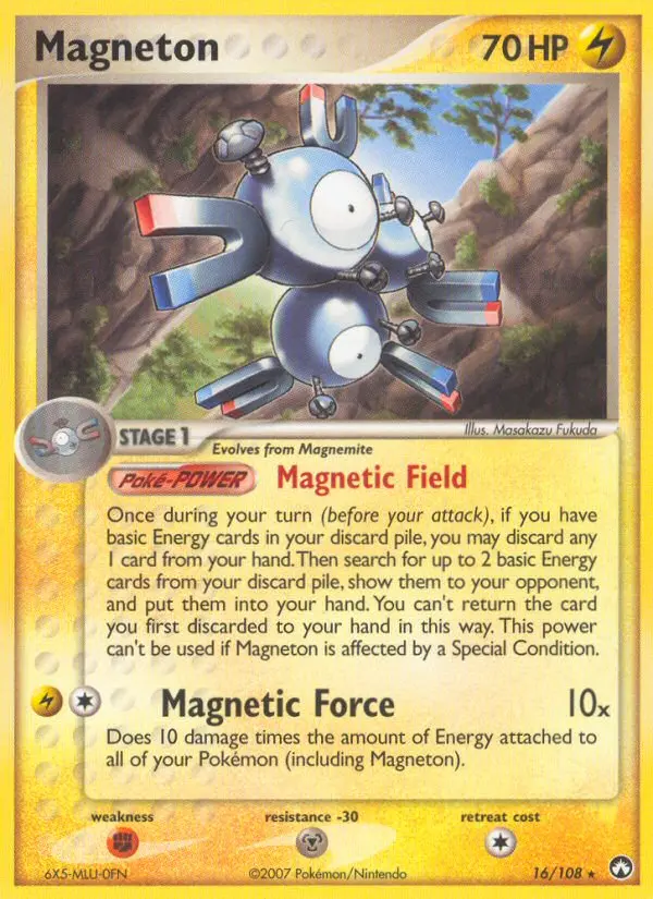 Magneton Rare rarity Power Keepers Pokémon card price — $16.19