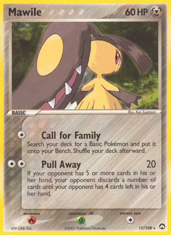 Mawile Rare rarity Power Keepers Pokémon card price — $26.73