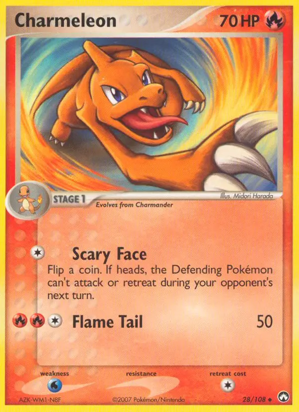 Charmeleon Uncommon rarity Power Keepers Pokémon card price — $37.50